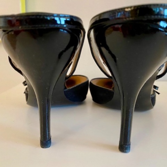 Chanel Holiday Sling Backs with Bow - Picture 5 of 5